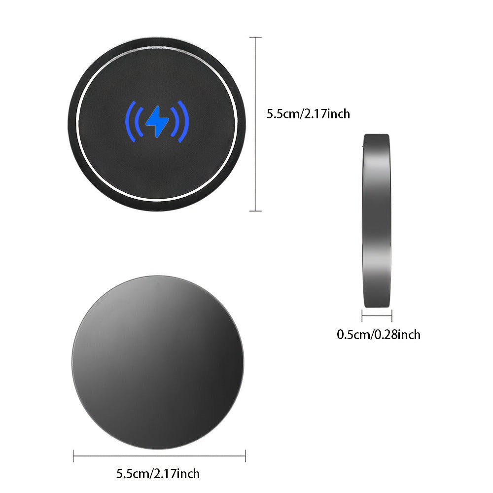 2-in-1 Ultra-Thin Magnetic Wireless Charger