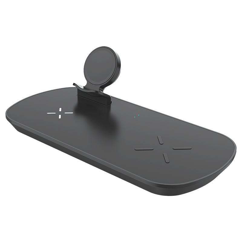 Samsung & AirPods 3-in-1 Wireless Charging Pad Front View
