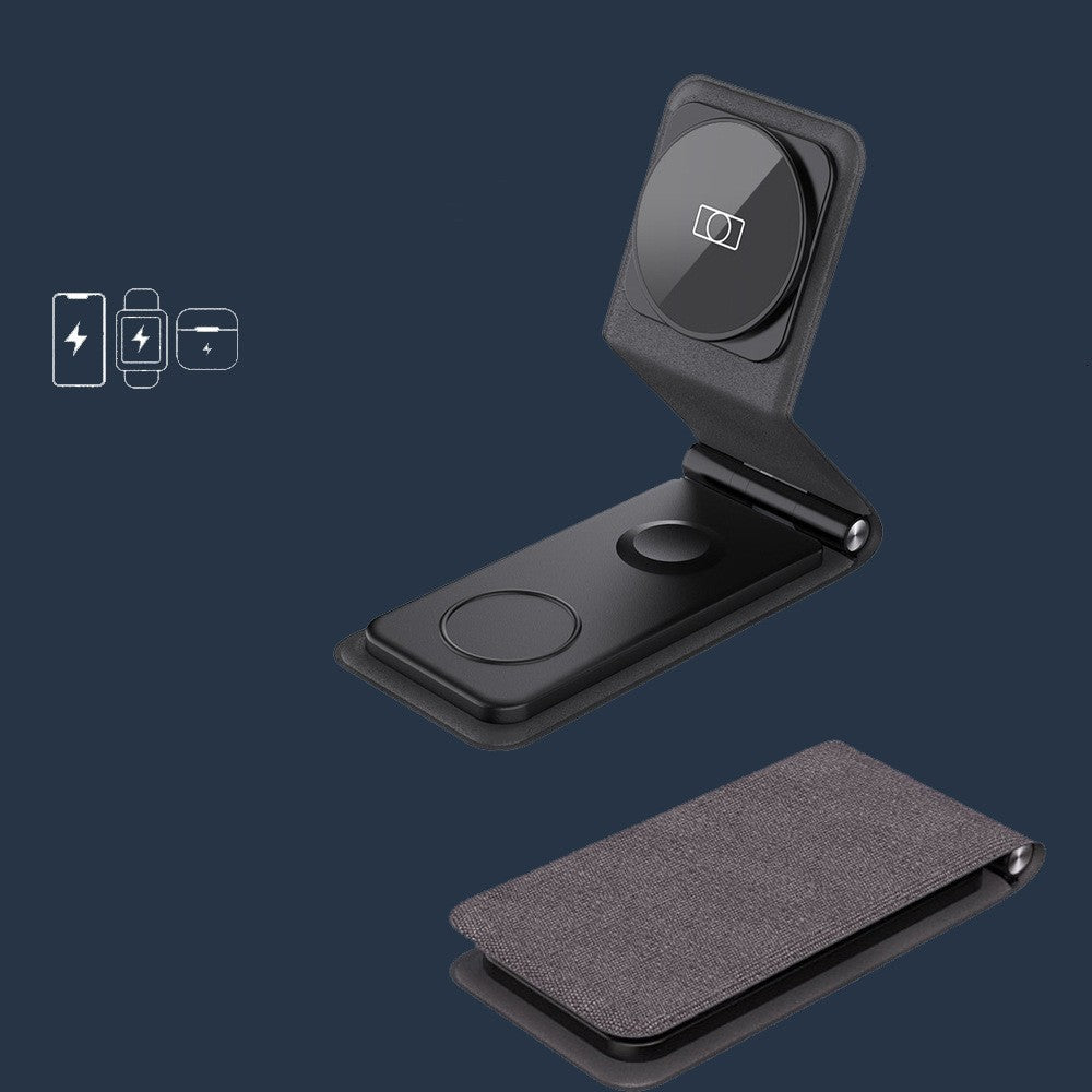 3-in-1 Folding Wireless Charger - Fast & Portable