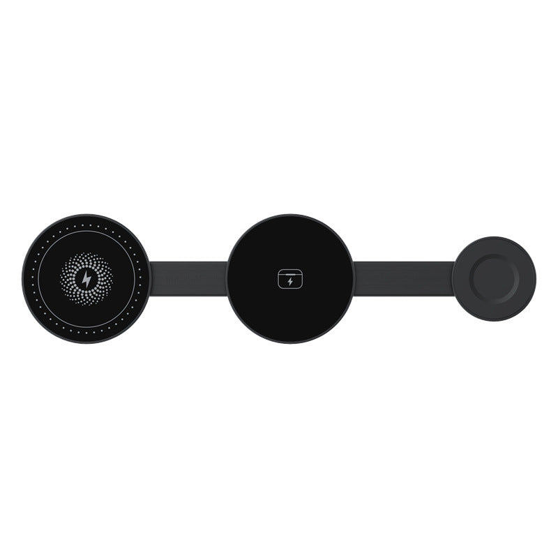3-in-1 Wireless Fast Charger - Phone Watch & Earbuds