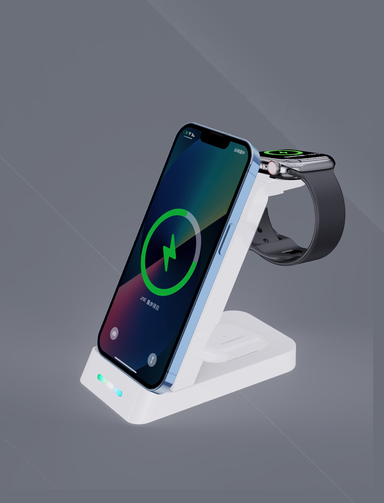 65W Fast Wireless Charger - 3-in-1 Charging Station