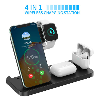 4-in-1 Desktop Wireless Charging Station desk setup