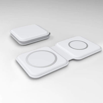 2-in-1 Magnetic Wireless Charging Dock 15W Qi Fast Charge 