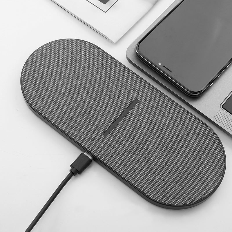 2-in-1 Wireless Fast Charger 15W - Phone &amp; Earbuds