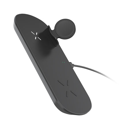 Samsung &amp; AirPods 3-in-1 Wireless Charging Pad Front View