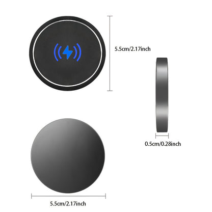 2-in-1 Ultra-Thin Magnetic Wireless Charger