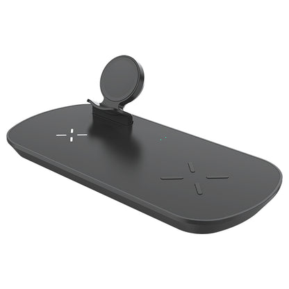 Samsung &amp; AirPods 3-in-1 Wireless Charging Pad Front View