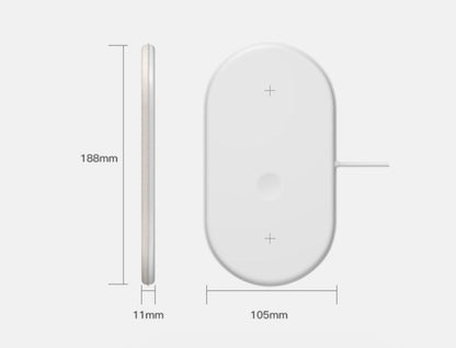 3-in-1 Wireless Charging Station Front View