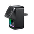 5-in-1 Wireless Charger with Bluetooth Speaker & Clock 