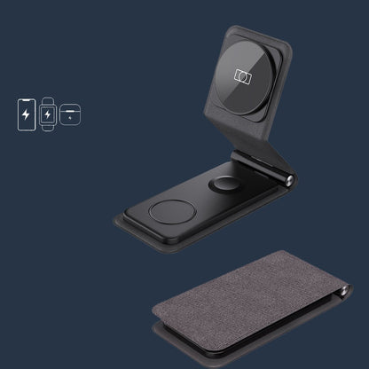 3-in-1 Folding Wireless Charger - Fast &amp; Portable