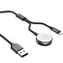 2-in-1 Magnetic Wireless Charger - Phone & Smartwatch