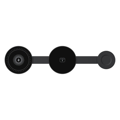 3-in-1 Wireless Fast Charger - Phone Watch &amp; Earbuds