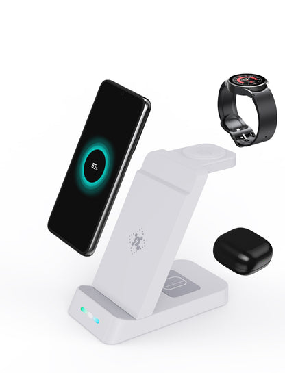 65W Fast Wireless Charger - 3-in-1 Charging Station