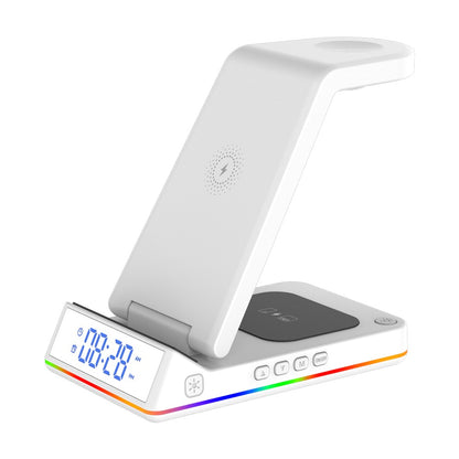 Headset Clock 5-in-1 Wireless Charger front view